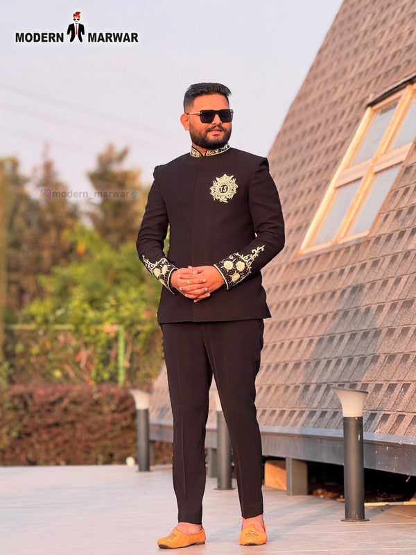 Men's Jodhpuri Coat Suit Hand Work