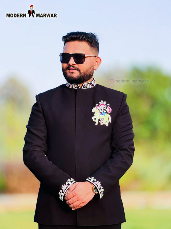 पुरुषों का जोधपुरी कोट-161-01