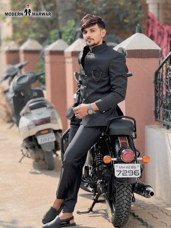 पुरुषों का जोधपुरी कोट-161-01