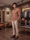 Singh Mens Sanganeri Shirts F-15-114-14