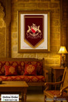 Bhati Logo – Royal Flag for Wedding & Home Decoration