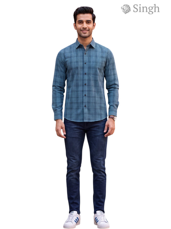 Singh Mens Sanganeri Floral-15-110-1