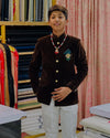 Hard Velvet Coffe Jodhpuri Suit
