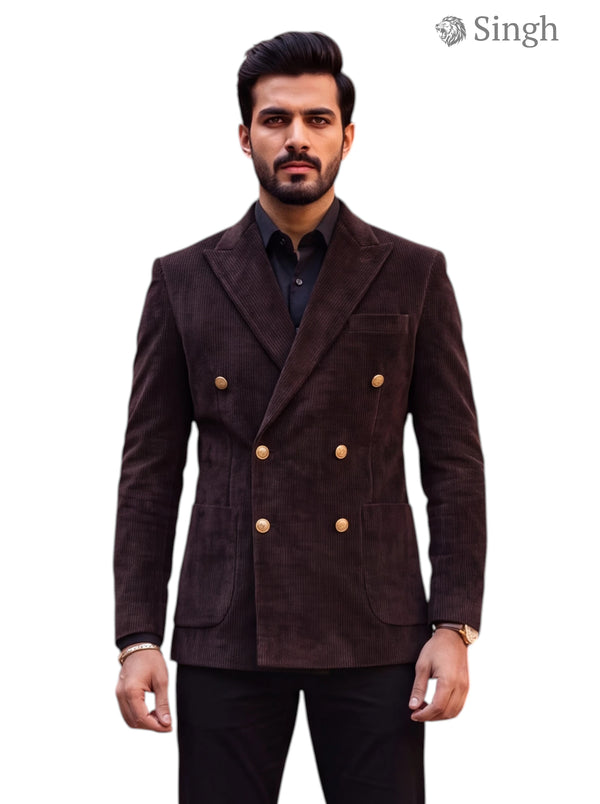 DOUBLE BREASTED BLAZER(MEN'S)