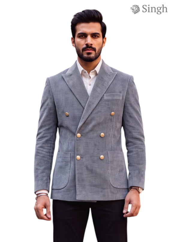 DOUBLE BREASTED BLAZER(MEN'S)
