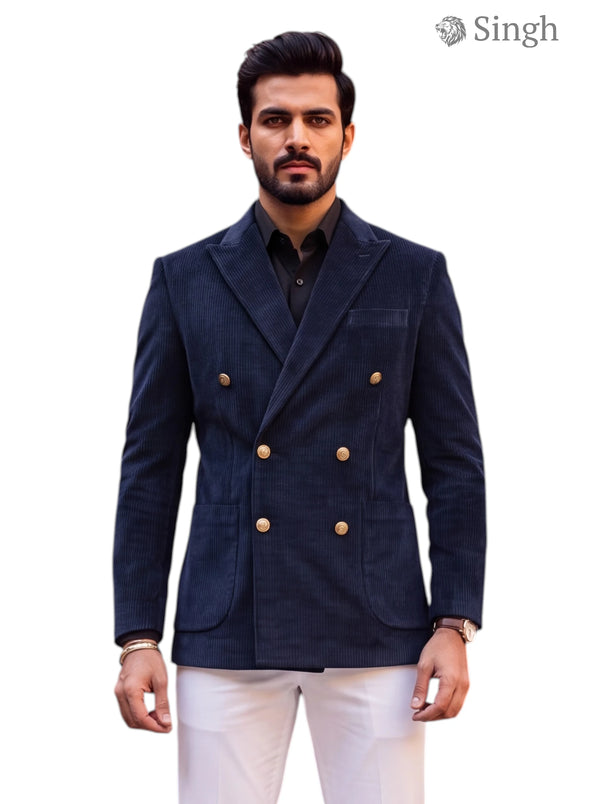 DOUBLE BREASTED BLAZER(MEN'S)