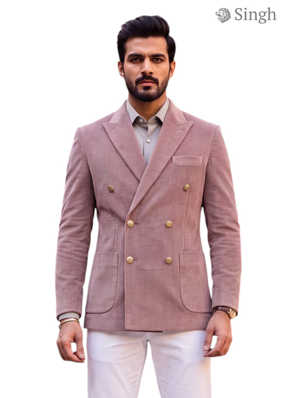 DOUBLE BREASTED BLAZER(MEN'S)