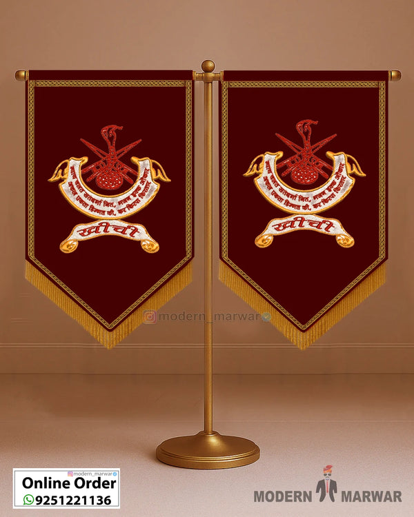 Kheechee Logo – Royal Flag for Wedding & Home Decoration