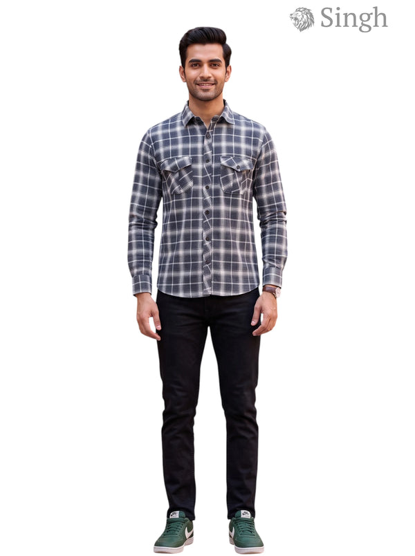 SINGH SHIRT(MENS)-2P-26-5044-8