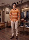 Singh Mens Sanganeri Shirts F-15-114-13