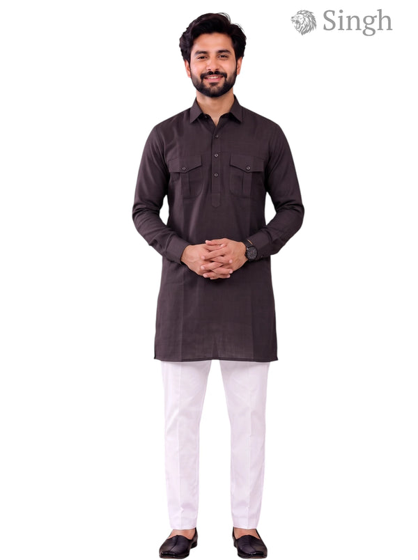 Singh JK FULL-10-102-3 Men's Kurta for Royal Occasions