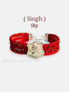 Singh Logo Rajwadi Bracelet for Elegant Weddings