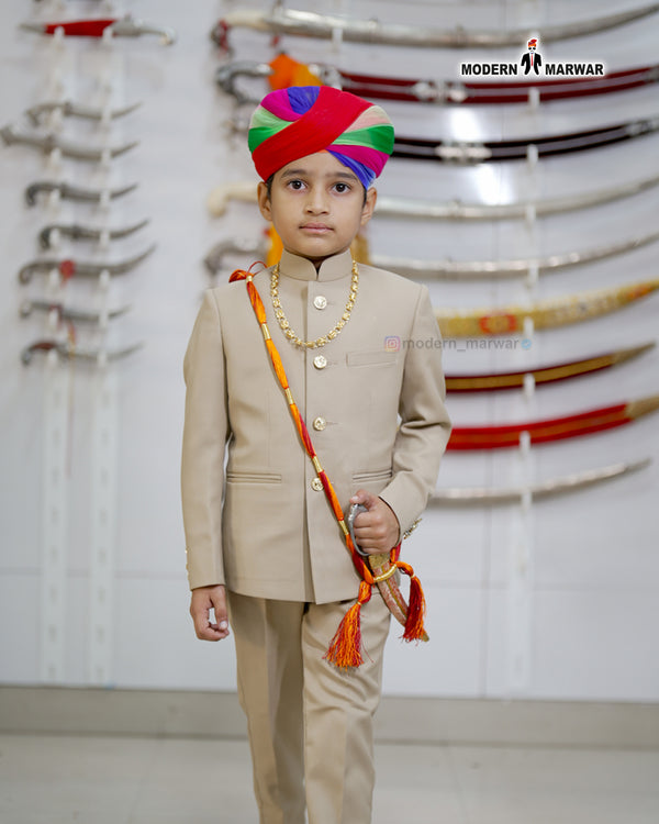 Kids Jodhpuri Coat Suit 1001