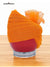 Bright orange Doriya Zari turban with lightweight fabric, perfect for traditional celebrations