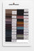 Swatches of holend velvet fabric for suits showcasing various colors and textures