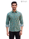 Singh Mens Sanganeri Floral-15-109-1