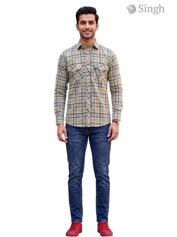 SINGH SHIRT(MENS)-2P-26-5044-6