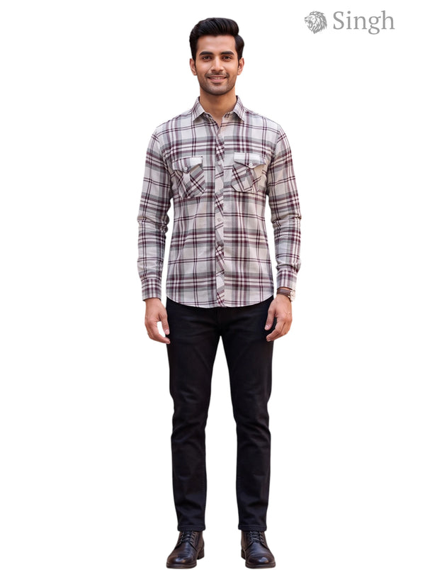 SINGH SHIRT(MENS)-2P-26-5044-12