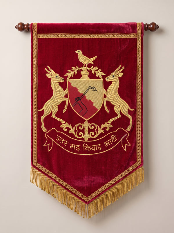 Bhati Logo – Royal Flag for Wedding & Home Decoration