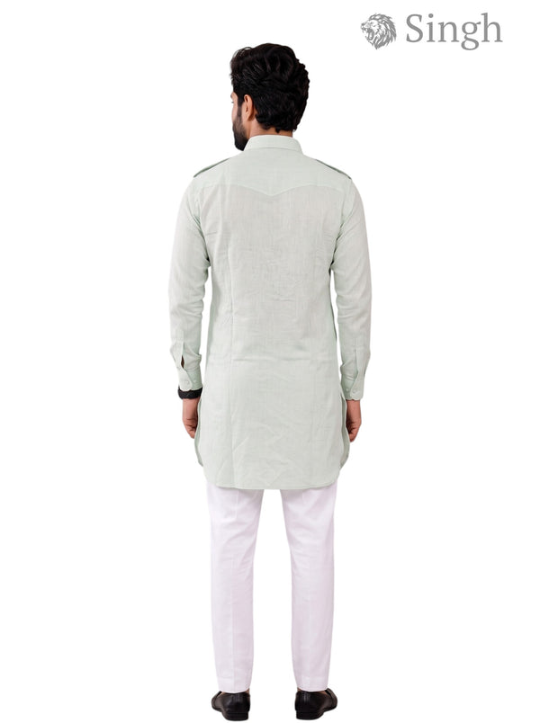 Singh JK FULL-10-102-3 Men's Kurta for Royal Occasions