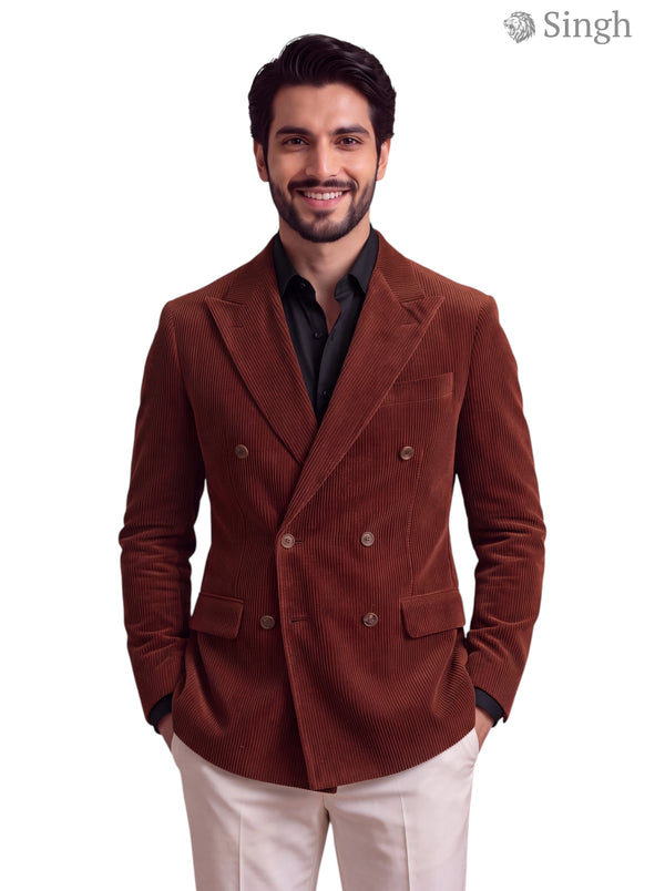 DOUBLE BREASTED BLAZER(MEN'S)