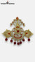 M HAND USE Red and Gold KILNGI-3101-34 with intricate design and dangling beads