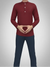 Men's maroon kurta by Modern Marwar featuring a stylish design and comfortable fit