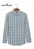 Modern Marwar men's checked shirt online in blue and black plaid pattern, perfect for casual wear