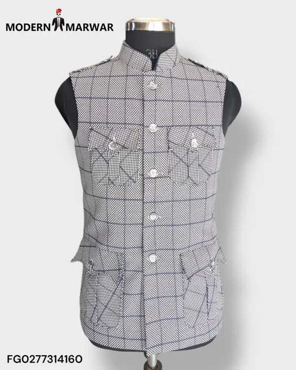 MEN’S SIMPLE KOTI-297-01 - M Nahru Jacket
