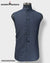 Modern Marwar Men's Simple Koti in Navy Blue with Sleek Design and Stand-Up Collar