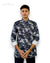 Modern Marwar Military Style Casual Shirt in Camouflage Pattern for Men