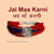 Karni Mata moli for men with colorful threads and protective charm featuring Jai Maa Karni inscription