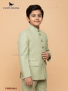 Stylish kids Jodhpuri suit in light green for special occasions by CHOTTE BANNA