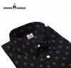 Stylish premium men's shirts online featuring a classic collar and intricate pattern from Modern Marwar