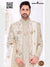 Elegant Modern Marwar wedding groom sherwani combo with intricate embroidery and matching dupatta