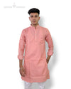 Stylish pink premium kurta for men from Modern Marwar, perfect for festive occasions