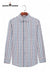 Modern Marwar premium men's striped shirt in blue and white with button-up design