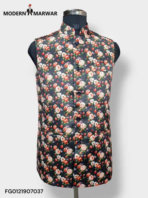 ROSE PRINT-2023-SG-UW-PK-62-06 - M Nahru Jacket