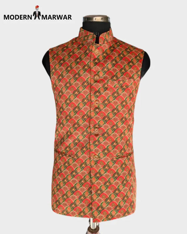 ROSE PRINT-2023-SG-UW-PK-62-22 - M Nahru Jacket