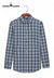 Men's checked shirts from Modern Marwar in a blue and white plaid pattern, perfect for casual wear