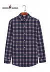 Modern Marwar premium checked shirts for men in navy, purple, and white patterns