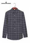Modern Marwar premium checked shirts men in black and blue design, perfect for casual outings