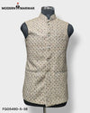 Modern Marwar M Nahru Jacket featuring intricate patterns, a stylish traditional men's vest design