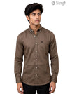 SINGH Men's Plain Shirt -15-101-7 Premium Royal Elegance