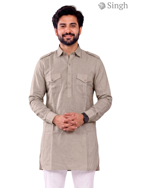 Singh JK FULL-10-102-3 Men's Kurta for Royal Occasions
