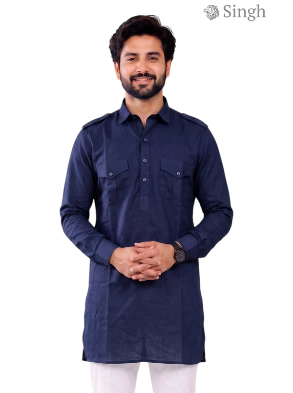 Singh JK FULL-10-102-3 Men's Kurta for Royal Occasions