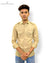 Modern Marwar Men's Casual Shirts in Light Brown with Button Pockets and Stylish Design