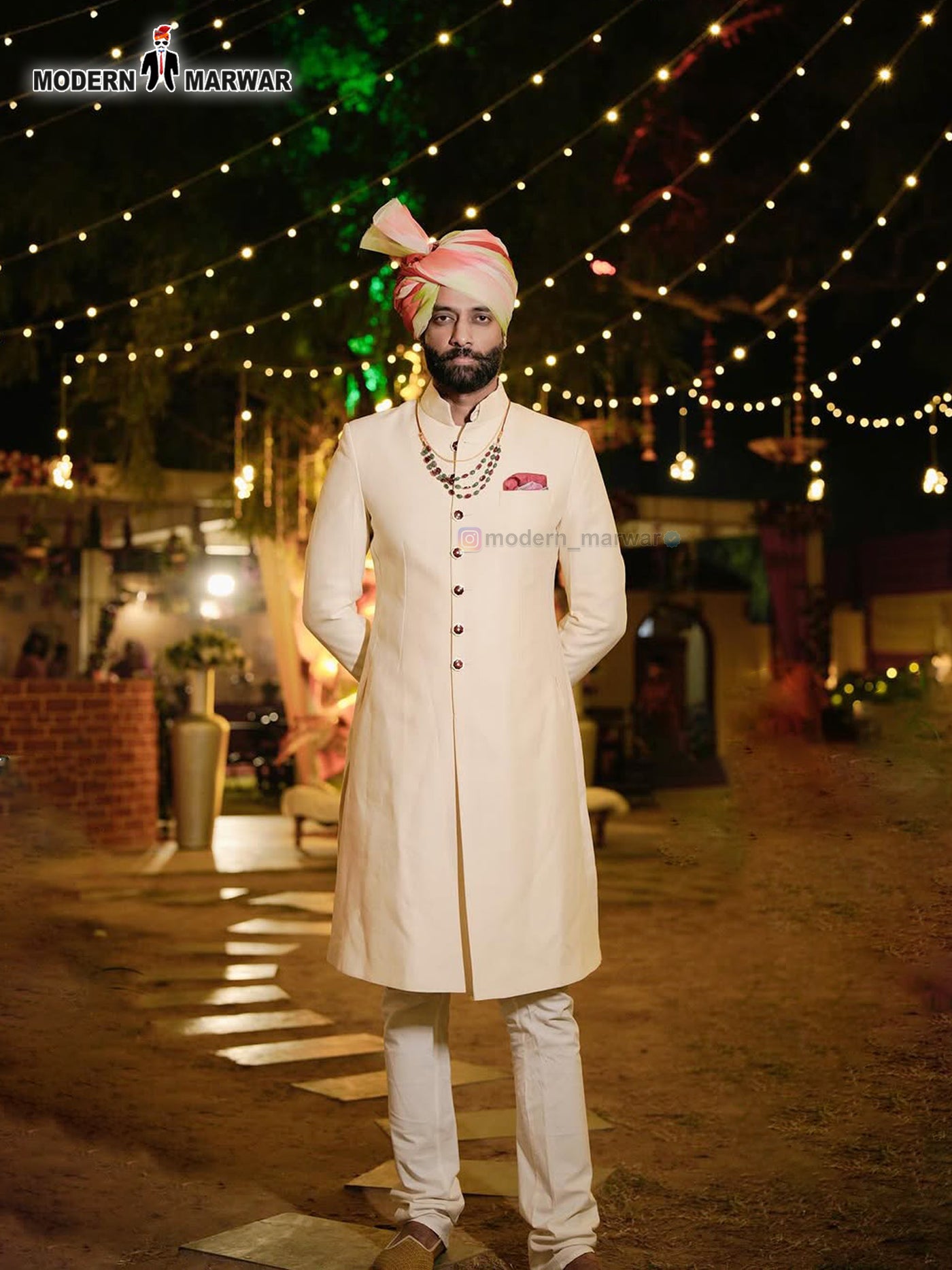 Royal Rajputi Jodhpuri  Achkan  1007