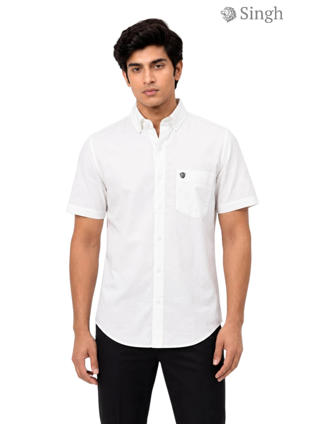 SINGH Oxford SHIRT(MENS) HF-15-103-1
