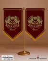 Chouhan Logo – Royal Flag for Wedding & Home Decoration